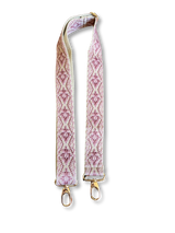 SF 2-Way Strap (Woven Beige & Lilac)