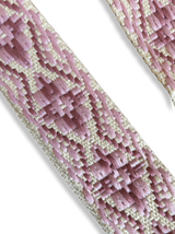 SF 2-Way Strap (Woven Beige & Lilac)