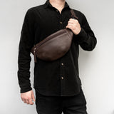 SF 2-Way Man Bag (BROWN)