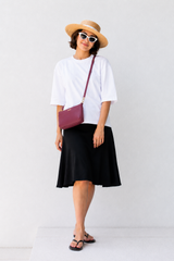 SF Classic Crossbody Bag (Raspberry)