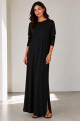 SF Maxi Dress ( Black )
