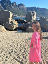 Swim Dress (Pink & White / KIDS)
