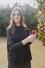 SF Charcoal Long Sleeve T Shirt