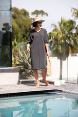 SF Grey Swim Dress