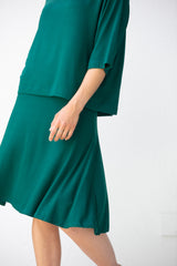 SF Foldover Cypress Green Skirt