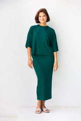 SF Cypress Green Skirt Leggings