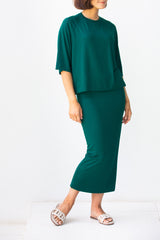 SF Cypress Green Skirt Leggings