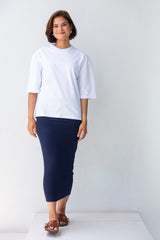 SF Navy Skirt Leggings