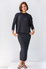 SF Black Skirt Leggings