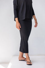 SF Black Skirt Leggings