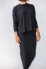 SF Black Long Sleeve T Shirt