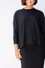 SF Black Long Sleeve T Shirt