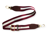 SF 2-Way Strap Merlot/White