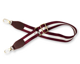 SF 2-Way Strap Merlot/White