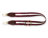 SF 2-Way Strap Merlot/White