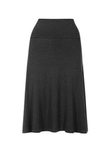 SF Foldover Charcoal Skirt
