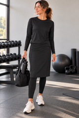 SF Active Skirt + Leggings