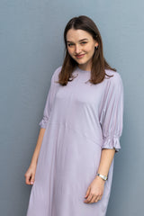 One-size Maxi Lilac Dress