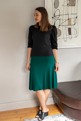 SF Foldover Cypress Green Skirt