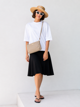 SF Classic Crossbody Bag (Stone)