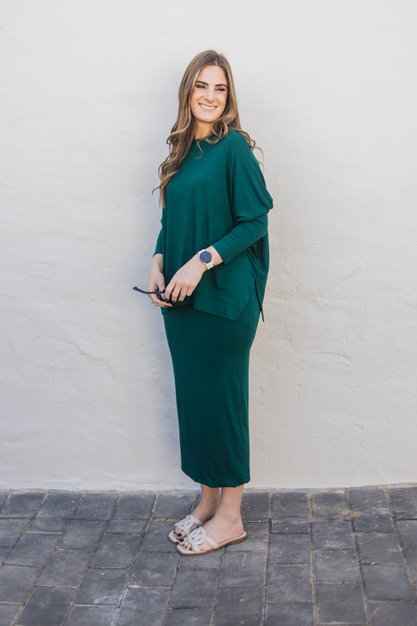 SF Cypress Green Skirt Leggings