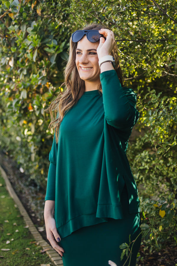 SF Cypress Green Long Sleeve T Shirt
