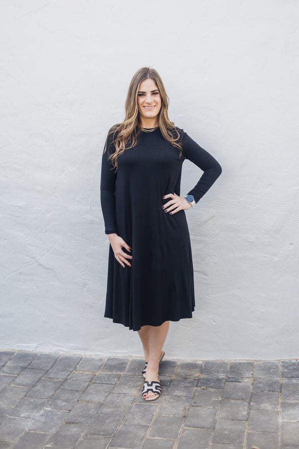 Laya Black Dress