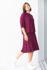 SF Nava Maroon T-Shirt