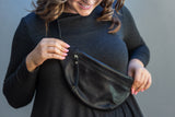 SF 2-Way Man Bag (BLACK)