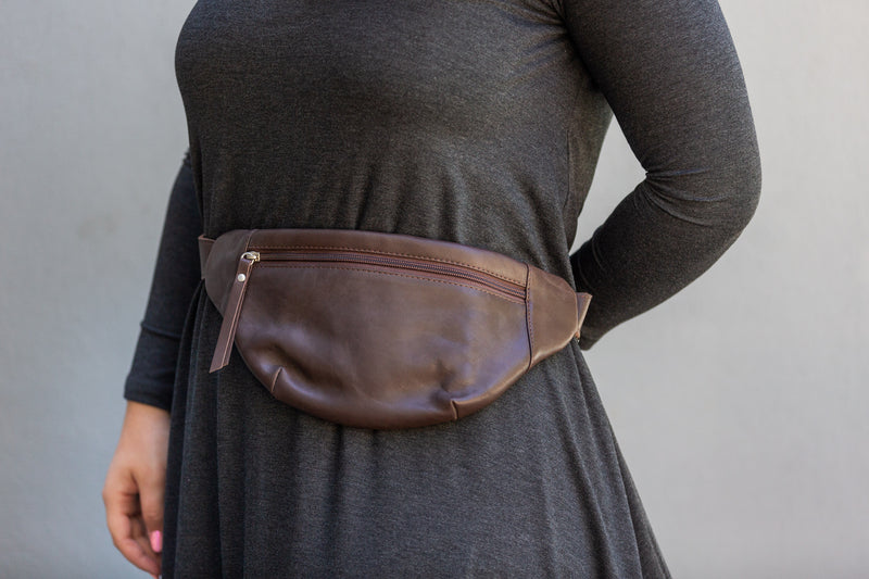 SF 2-Way Man Bag (BROWN)