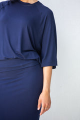 SF Navy Skirt Leggings