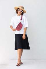 SF 2-Way-Bag (RASPBERRY/Branding)