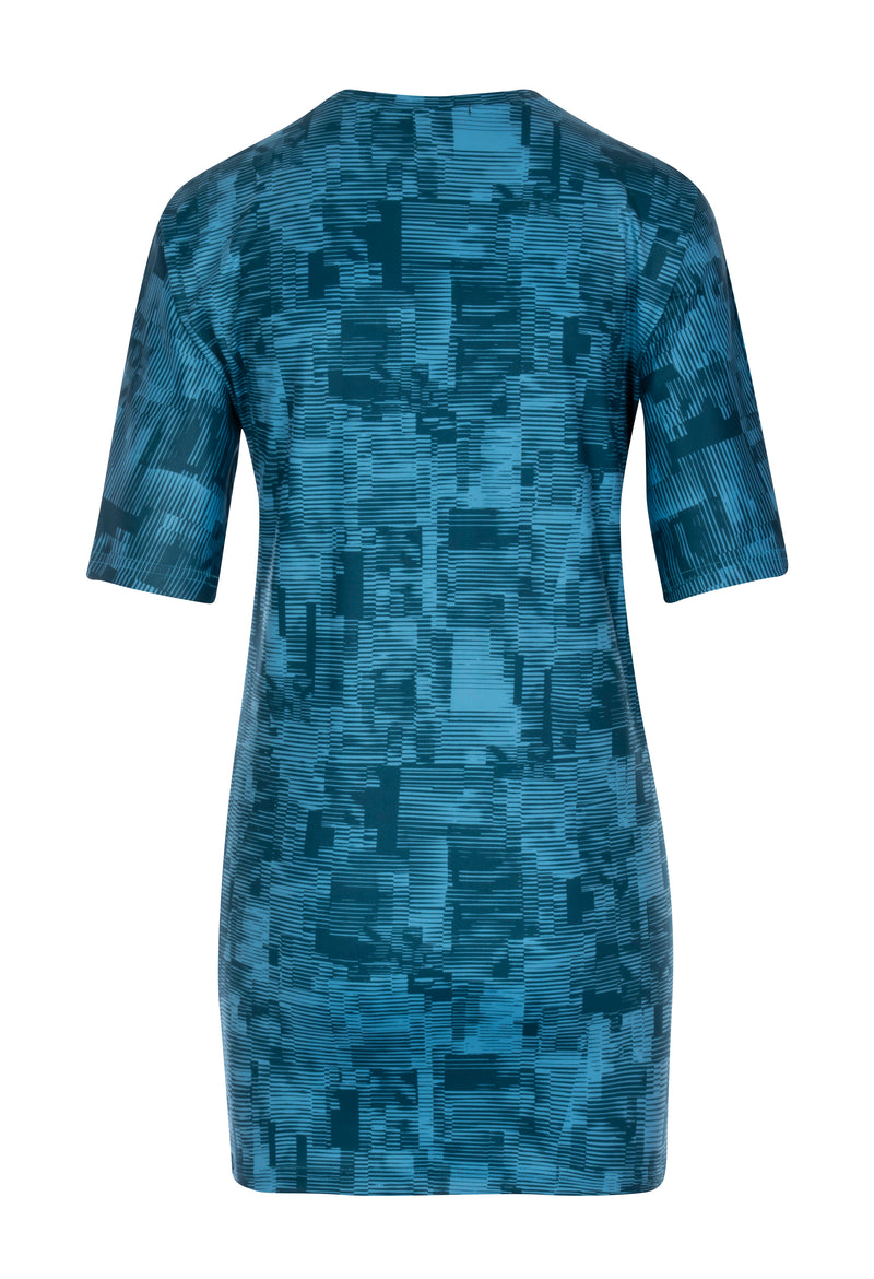 Swim Dress (Patterned Blue/ KIDS)