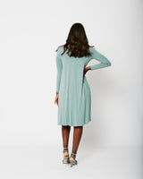 Laya Sage Dress - Sarah Feldman Modest Clothing