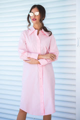 Kayla Dress (Baby Pink)