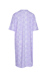Printed Purple Swimwear Dress (KIDS)