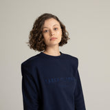 SF Navy Sweater - Sarah Feldman Modest Clothing