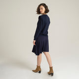 SF Navy Sweater - Sarah Feldman Modest Clothing